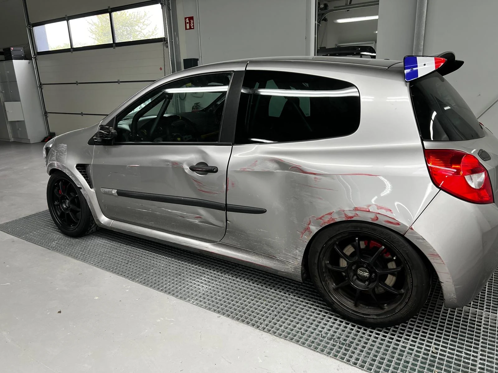 Vorher: Renault Clio RS Unfallschaden
